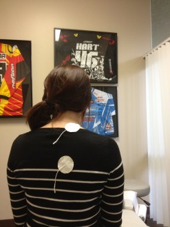 upper body pad placement 2 Arm pump relief