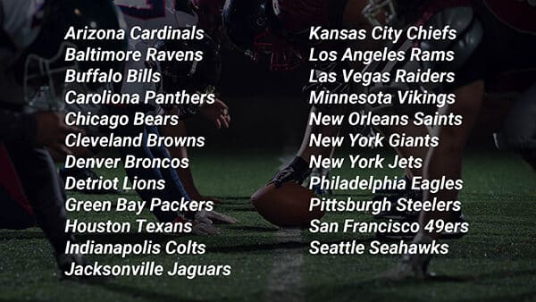 nfl teams using marc pro