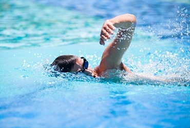 swimming