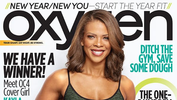 Dec 2018 Oxygen Magazine Cover